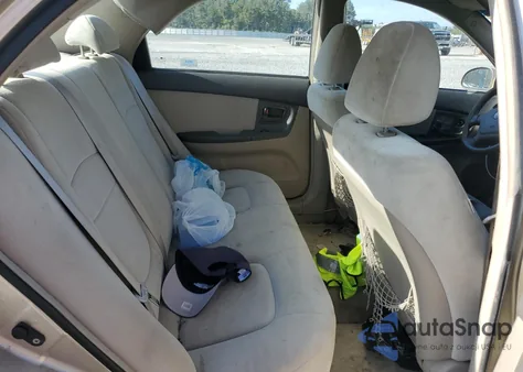 2006 Kia Spectra Lx z USA, uszkodzony, nr VIN KNAFE121665298604